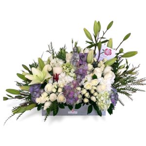 ordenar flores para un funeral